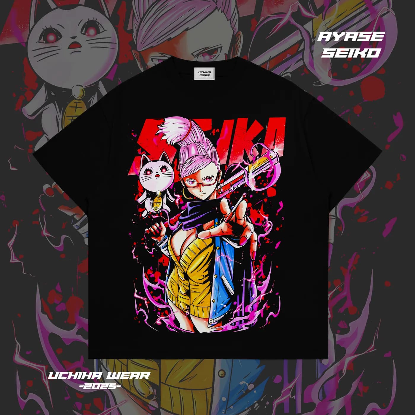 Ayase Seiko Dandadan 1 Shirt (Black)