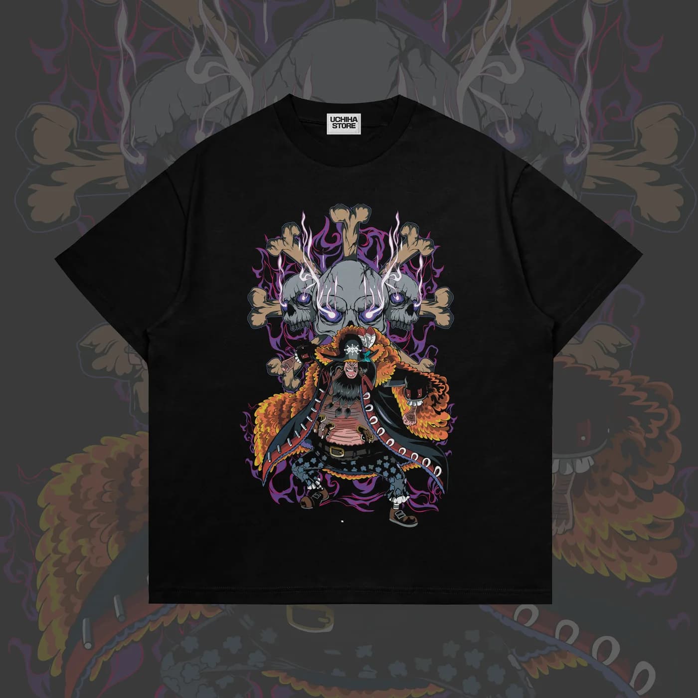 Blackbeard One Piece Shirt (Black)