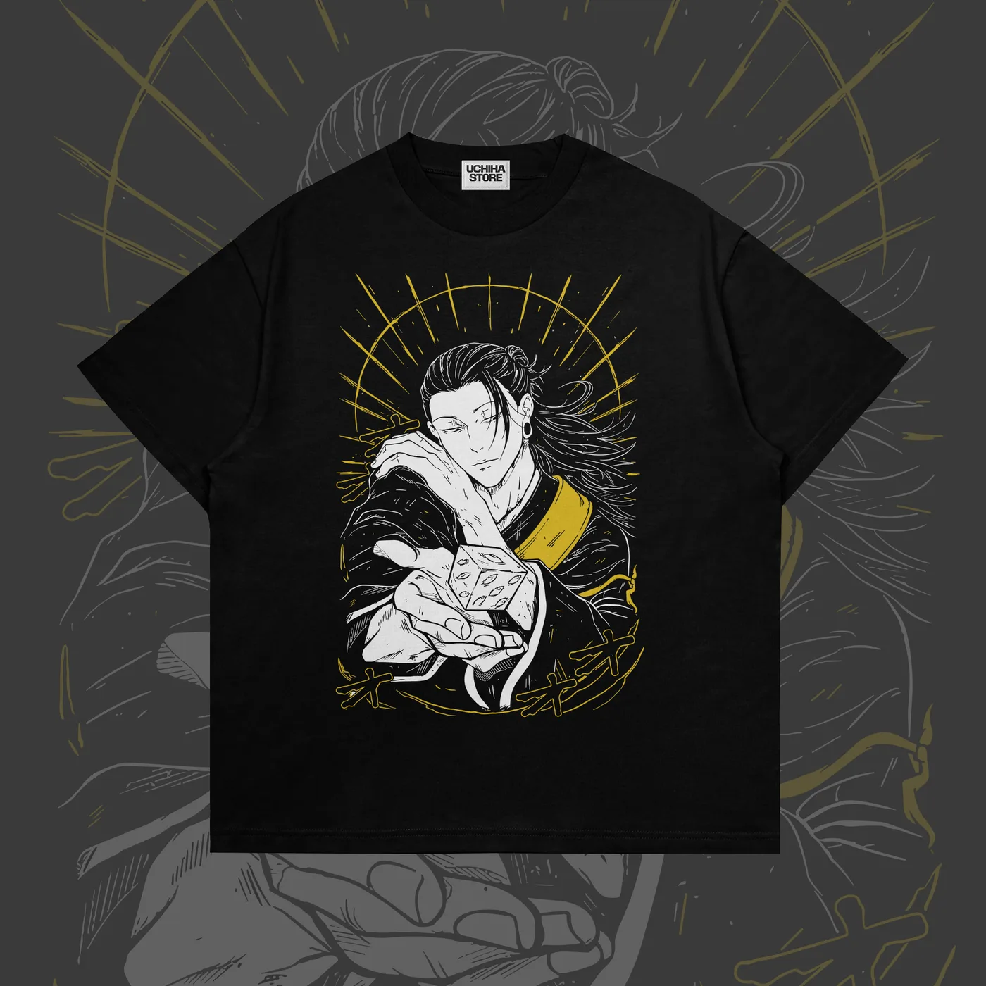 Geto Suguru Jujutsu Kaisen Shirt (Black)
