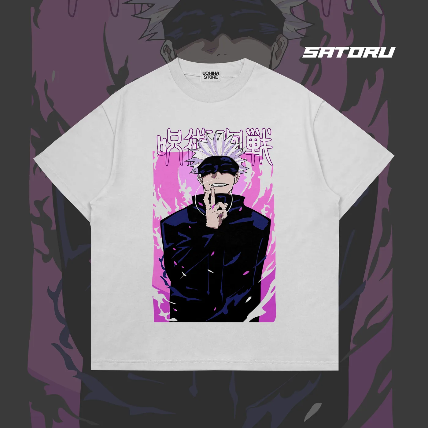 Gojo Jujutsu Kaisen Shirt (White)