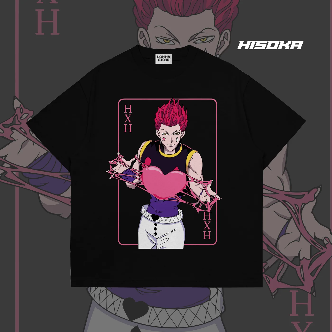 Hisoka Hunter X Hunter Shirt (Black)
