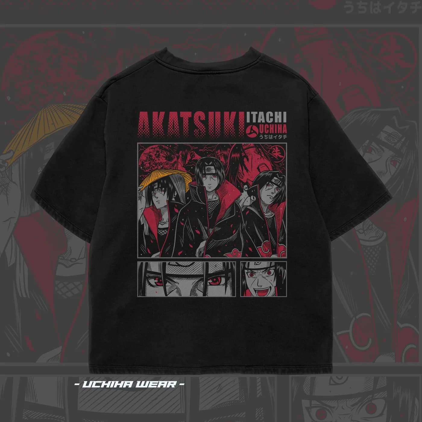Itachi Akatsuki Naruto Shirt photo 2