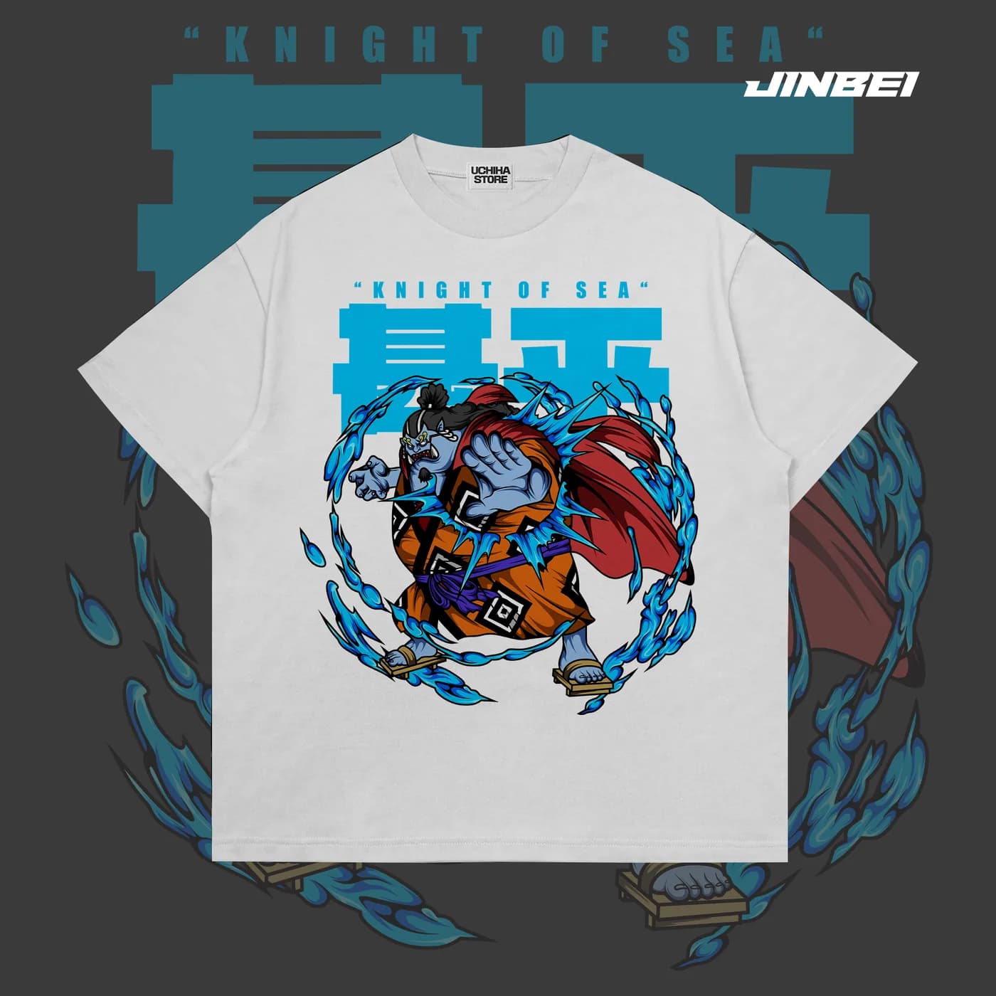 Jinbei One Piece Shirt (White)