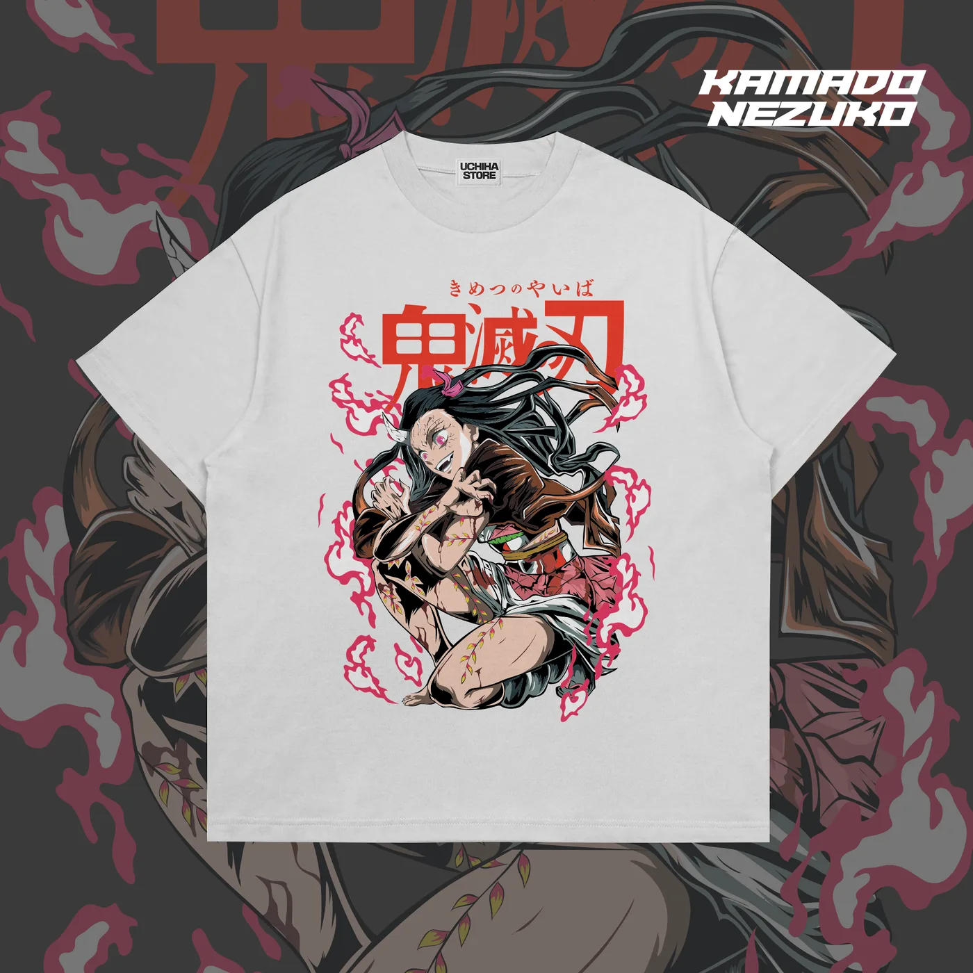 Nezuko Demon Slayer Shirt (White)