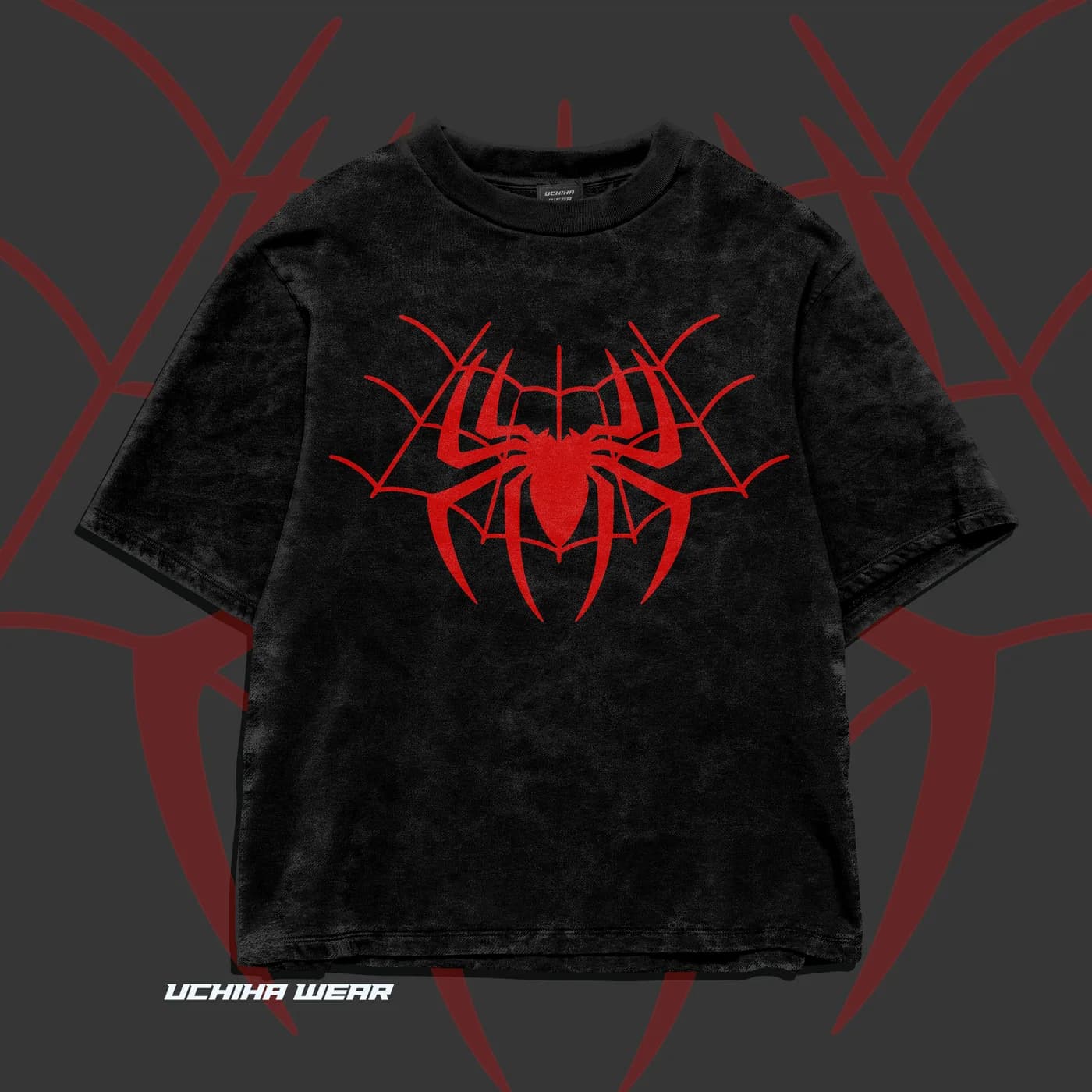 Spiderman Red T Shirt (Acid Wash)