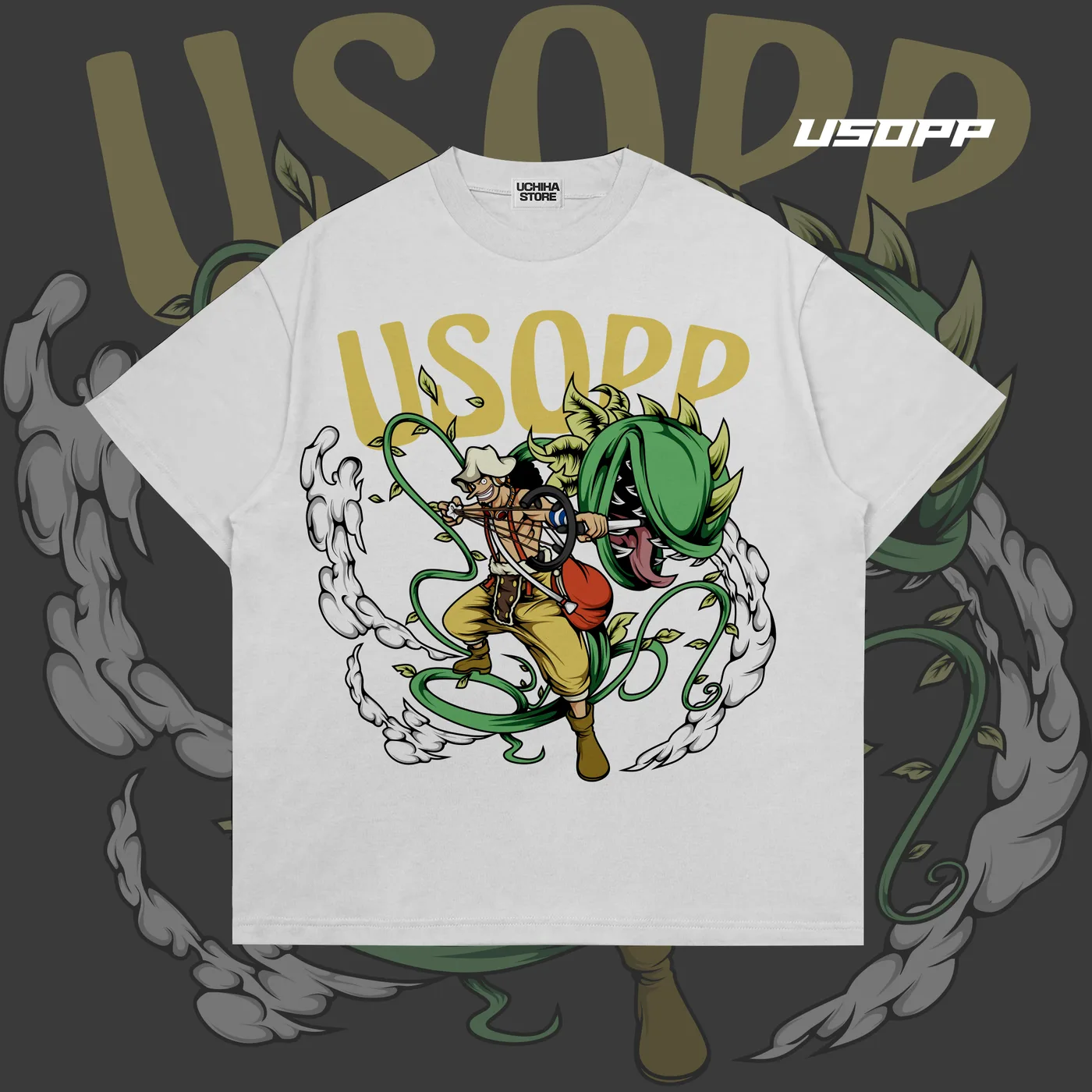 Usopp One Piece Shirt (White)
