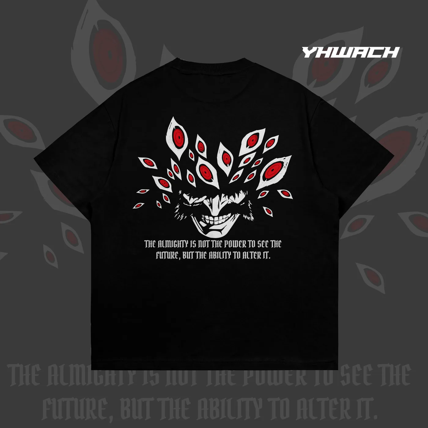 Yhwach Shirt (Black), back view